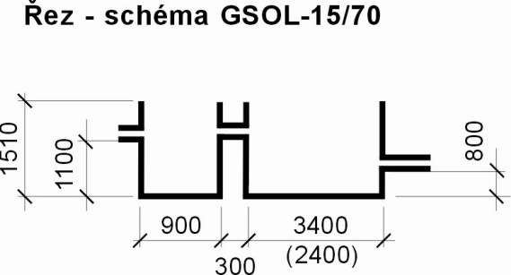 Výkresy: GSOL-15/70 ODLUČOVAČ LEHKÝCH KAPALIN