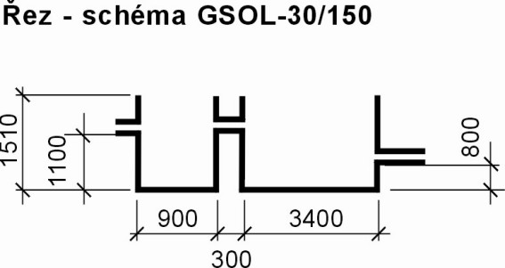 Výkresy: GSOL-25/120 ODLUČOVAČ LEHKÝCH KAPALIN